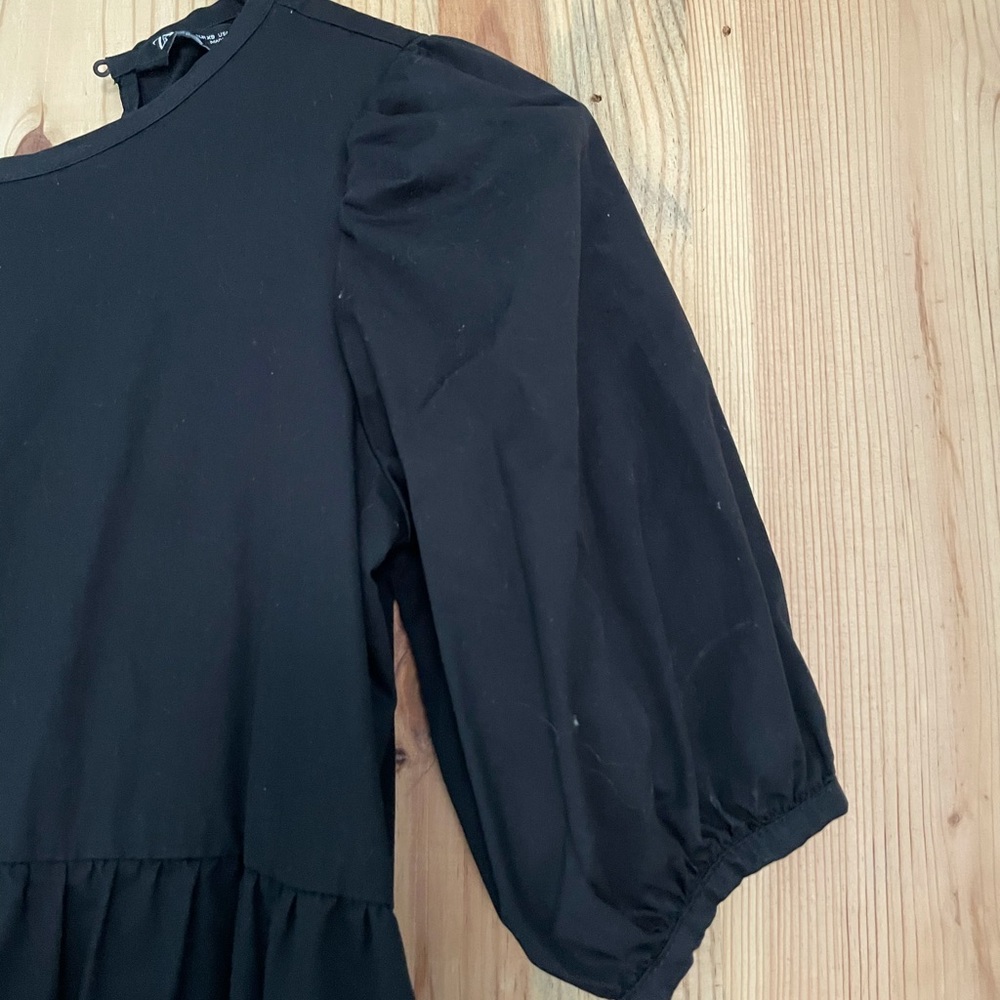 Zara - puff sleeve midi